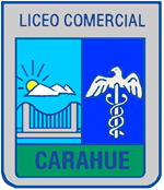 insignia del liceo comercial carahue